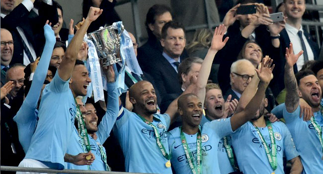 Man City Win League Cup Final Marked By Chelsea Keeper Controversy