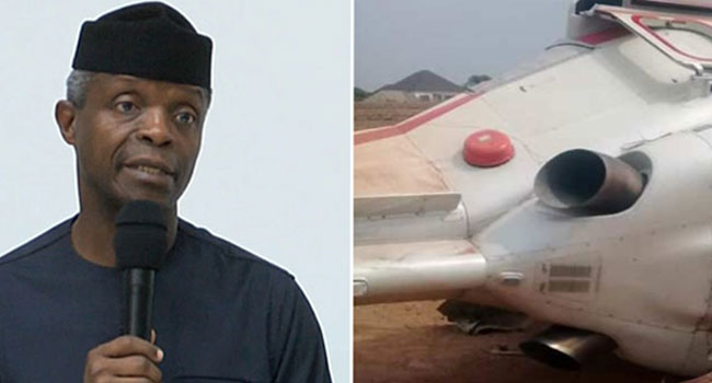 Unusual Weather Caused Osinbajo’s Aircraft Mishap — Caverton Helicopters