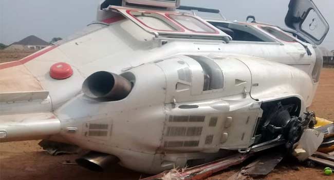 Osinbajo’s Helicopter Crash-Lands In Kogi State