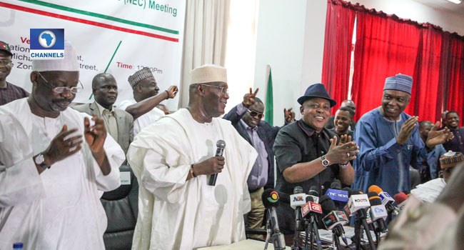 PHOTOS: Atiku, Dogara, Governors Attend PDP NEC Meeting