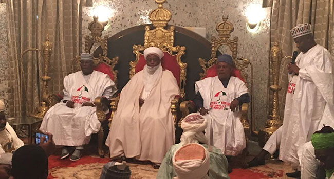 Atiku, Secondus Visit Sultan Of Sokoto