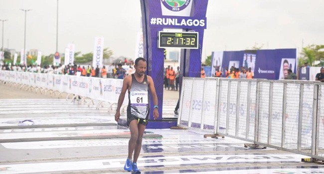 Ethiopia’s Sintayehu Legese Wins Lagos City Marathon