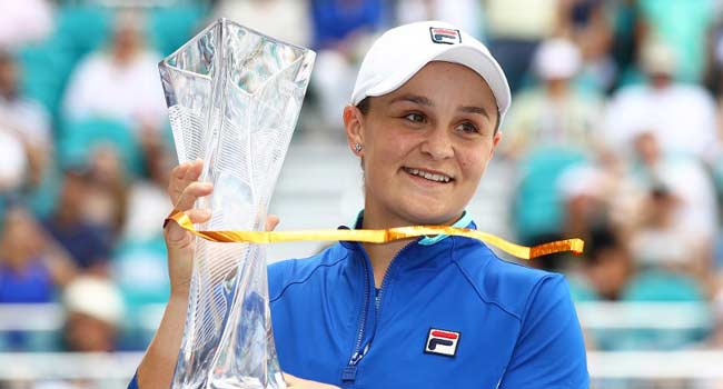 Barty Beats Pliskova To Win WTA Miami Open Title