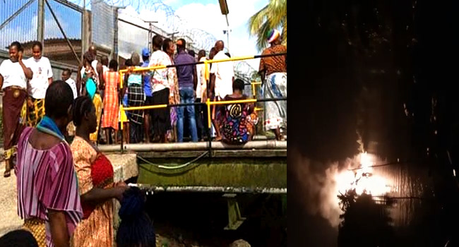 More than 50 people missing after leaking oil pipeline explodes in Nigeria