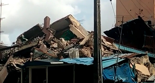 Another Building Collapses In Lagos