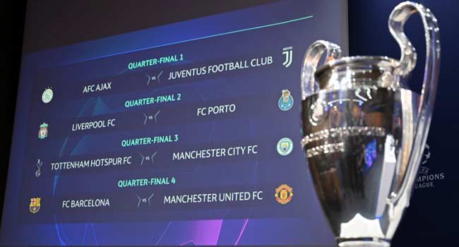 champions league quarter final matches