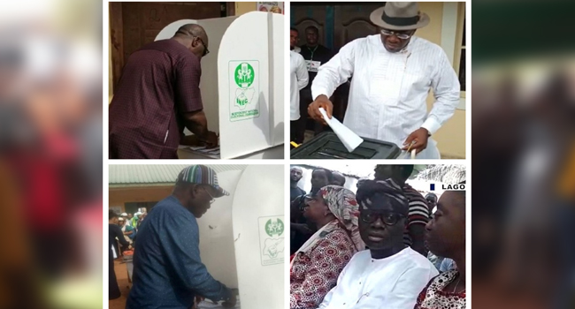 PHOTOS: Governors, Candidates Cast Their Votes Across The Country