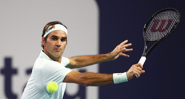 Federer Downs Anderson To Reach Miami Semi-Final