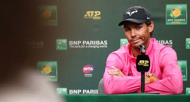 Injury Forces Nadal Out Of Indian Wells Semi’s Against Federer