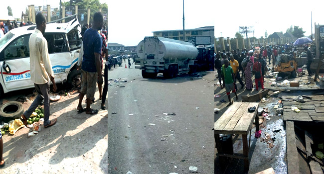 Anambra Accidents: A Day Of Anguish In Onitsha And Umuchu