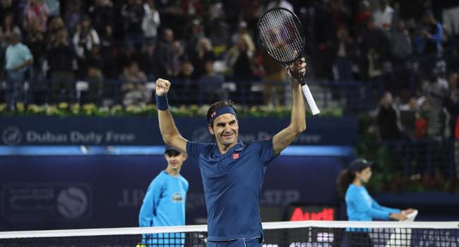 Roger Federer wins Dubai championships for 100th career title, Tennis