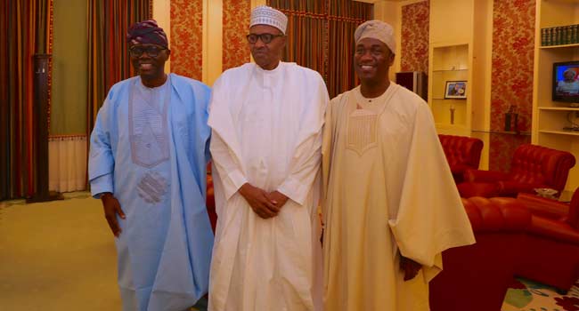 Lagos Governor-Elect, Sanwo-Olu, Deputy Visit Buhari In Abuja