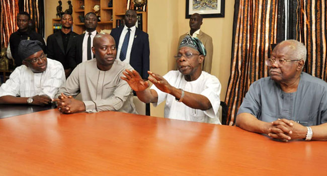 ‘Don’t Steal, Settle Your Rift Amicably,’ Obasanjo Tells Makinde