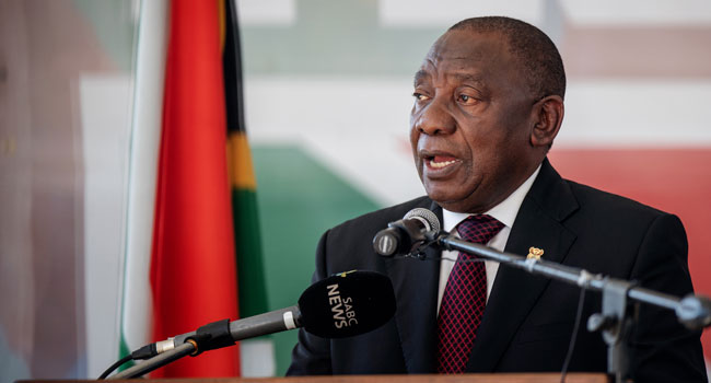 South Africa Cannot Be A Free Nation With Many In Poverty, Says Ramaphosa