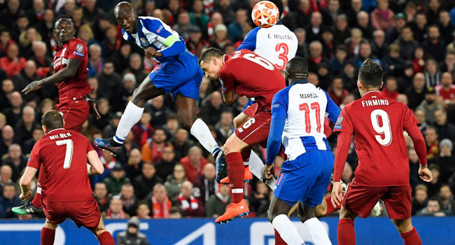 Liverpool Beat Porto To Close On Champions League Semis