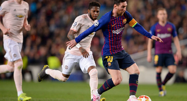 Barcelona Thrash Manchester United, Reach Champions League Semis