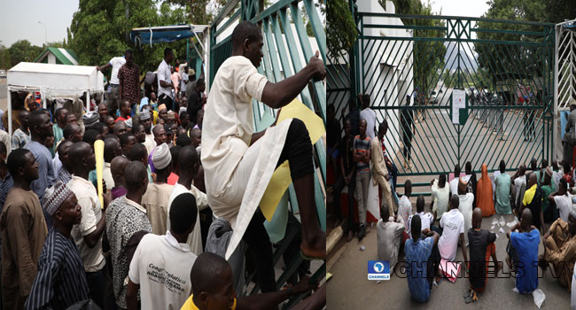 Abuja Indigenes Protest At National Assembly