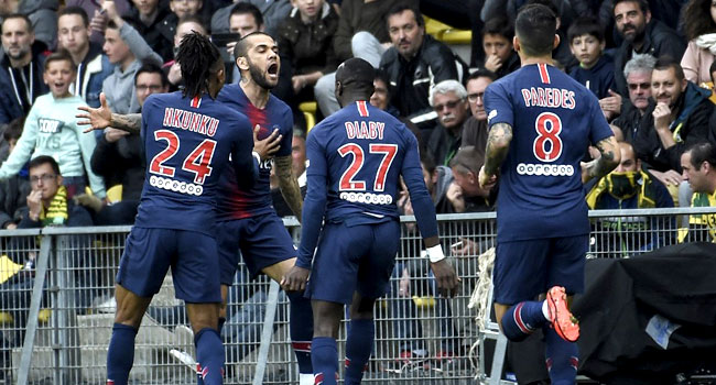 PSG Win Sixth Ligue 1 Title In Seven Years – Channels Television