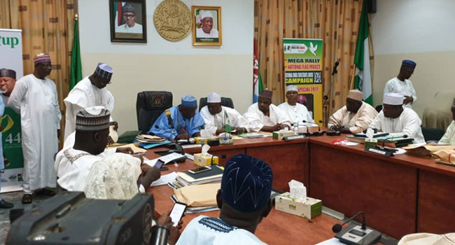 Photos: Governor Ganduje signs bill seeking the creation of four new emirates in Kano