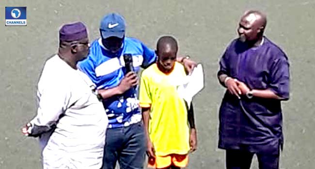 Channels Kids Cup: Edo Player Gets N100,000 Reward For Returning Missing Phone