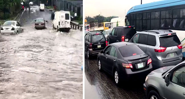 Floods Hit Parts Of Lagos After Heavy Rains