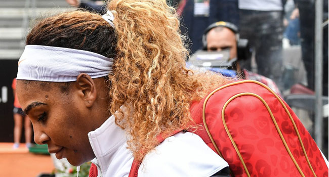 Serena Withdraws From Italian Open With Knee Problem