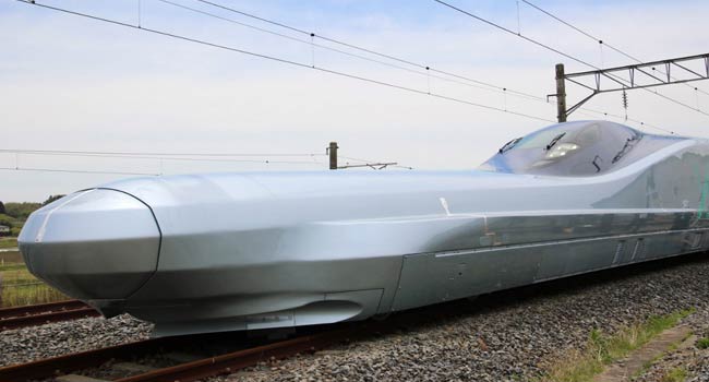 Japan Tests Next-Generation Shinkansen Bullet Train