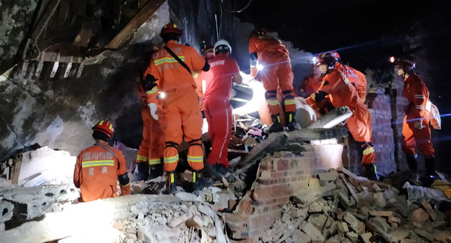6.0-Magnitude Earthquake Kills 13, Injures 199 In China