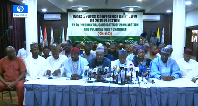 60 Political Parties Pass Vote Of Confidence On INEC, Describe 2019 Poll As Credible