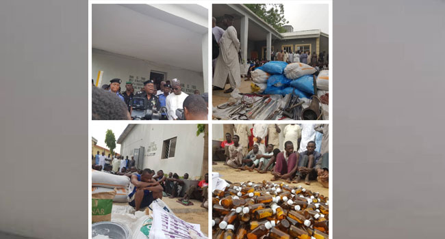 140 Suspects Arrested As Operation Puff Adder Commences In Kano