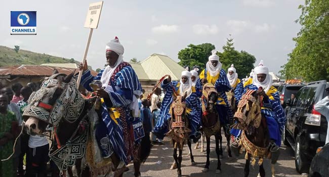 Eid celebration in Minna, Niger State capital.