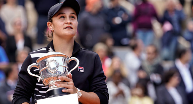 Barty Ends Australia’s 46-Year Wait For French Open Title