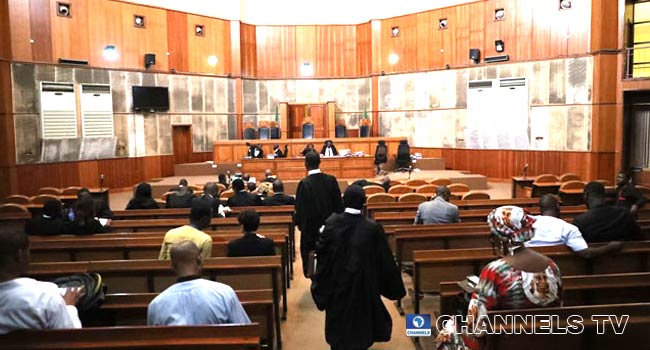 Presidential Election Tribunal: Mild Drama As Two Factions Appear On Behalf Of PDM