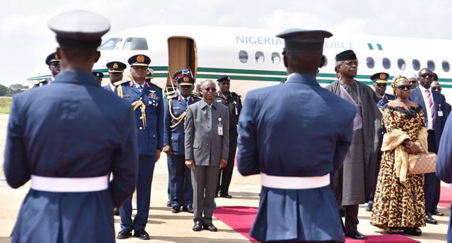 Osinbajo Attends NAF Passing Out Parade In Kaduna