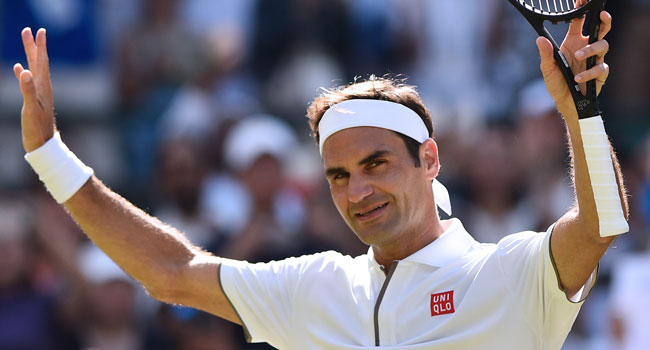 Federer Enters Third Round For 70th Time At Wimbledon