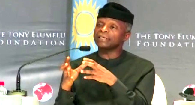 Osinbajo Demands Capacity Building Opportunities For Young Entrepreneurs