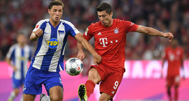 Bundesliga: Bayern Munich Held To Surprise 2-2 Draw By Hertha Berlin