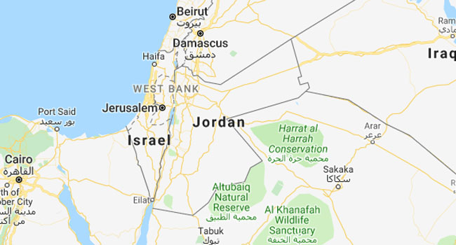 Jordan Map 