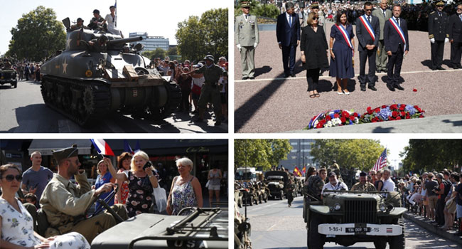 Paris Marks 75 Years Since Liberation With Freedom Parade