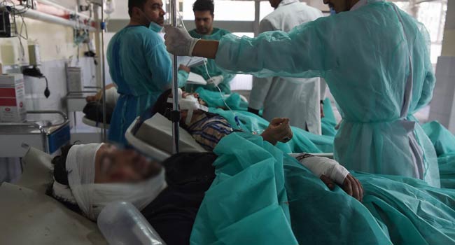Blast Near Afghan Presidential Rally Kills At Least 24
