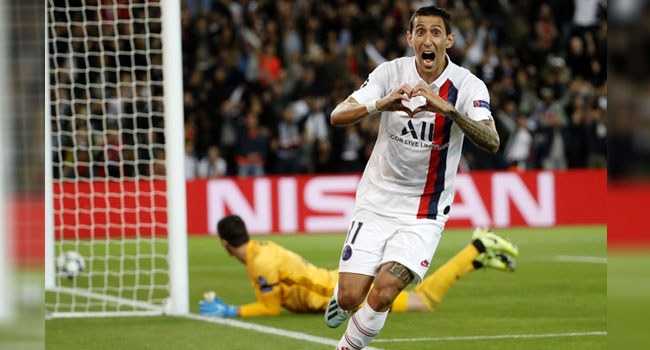 [UPDATED] Di Maria Stars As PSG Thrash Real Madrid