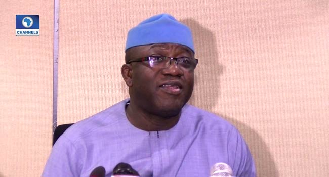 Governor Fayemi Tests Negative For Coronavirus