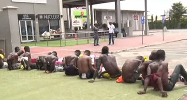 Xenophobia: Police Arrest Alleged Shoprite Looters In Lagos - CHANNELS TELEVISION