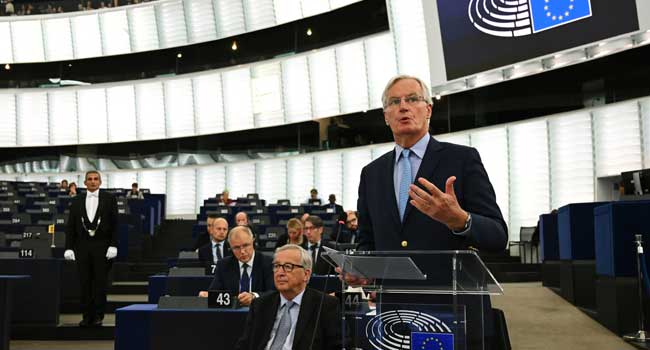 Barnier To Hold EU Lawmakers Responsible For No-Deal Brexit