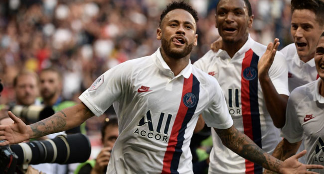 Neymar Scores Injury-Time Winner As PSG Beat Strasbourg