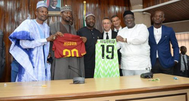 NFF, AS Roma Agree On Collaborative Partnership