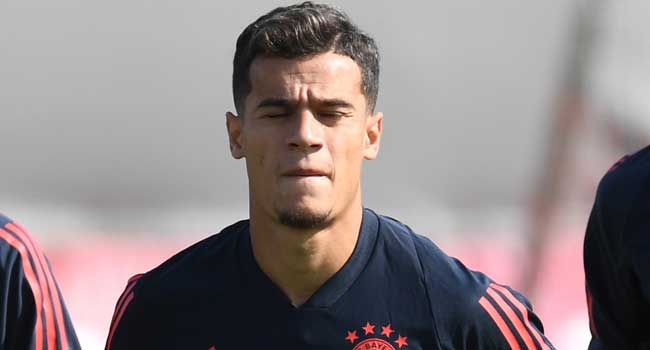 Champions League Is A Goal, Says Coutinho Ahead Of Bayern Match