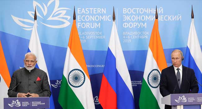 Russia, India To Boost Military, Trade Ties