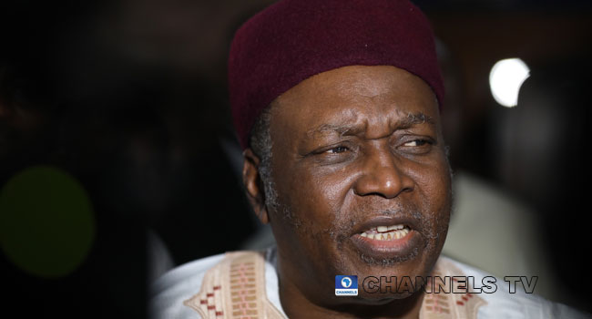 A file photo of Taraba State Governor, Darius Ishaku. Photo: Sodiq Adelakun/ChannelsTV