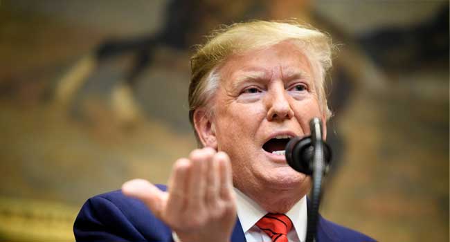 Trump Says Good Things Happening At US/China Trade Talk Meeting